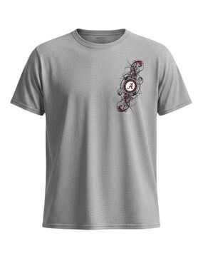 Gildan Ultra Cotton Alabama Crimson Tide Collegiate short sleeve T-shirt Medium